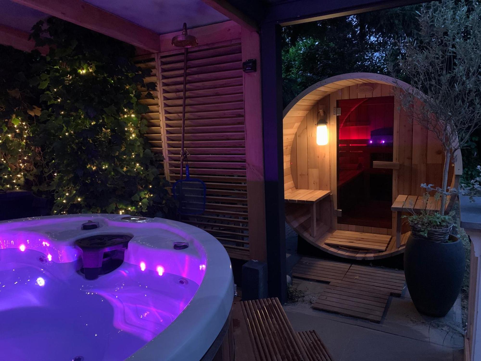 Romantisch Wellness Appartement Met Prive Hottub Sauna Gamesroom Den Ham Eksteriør billede
